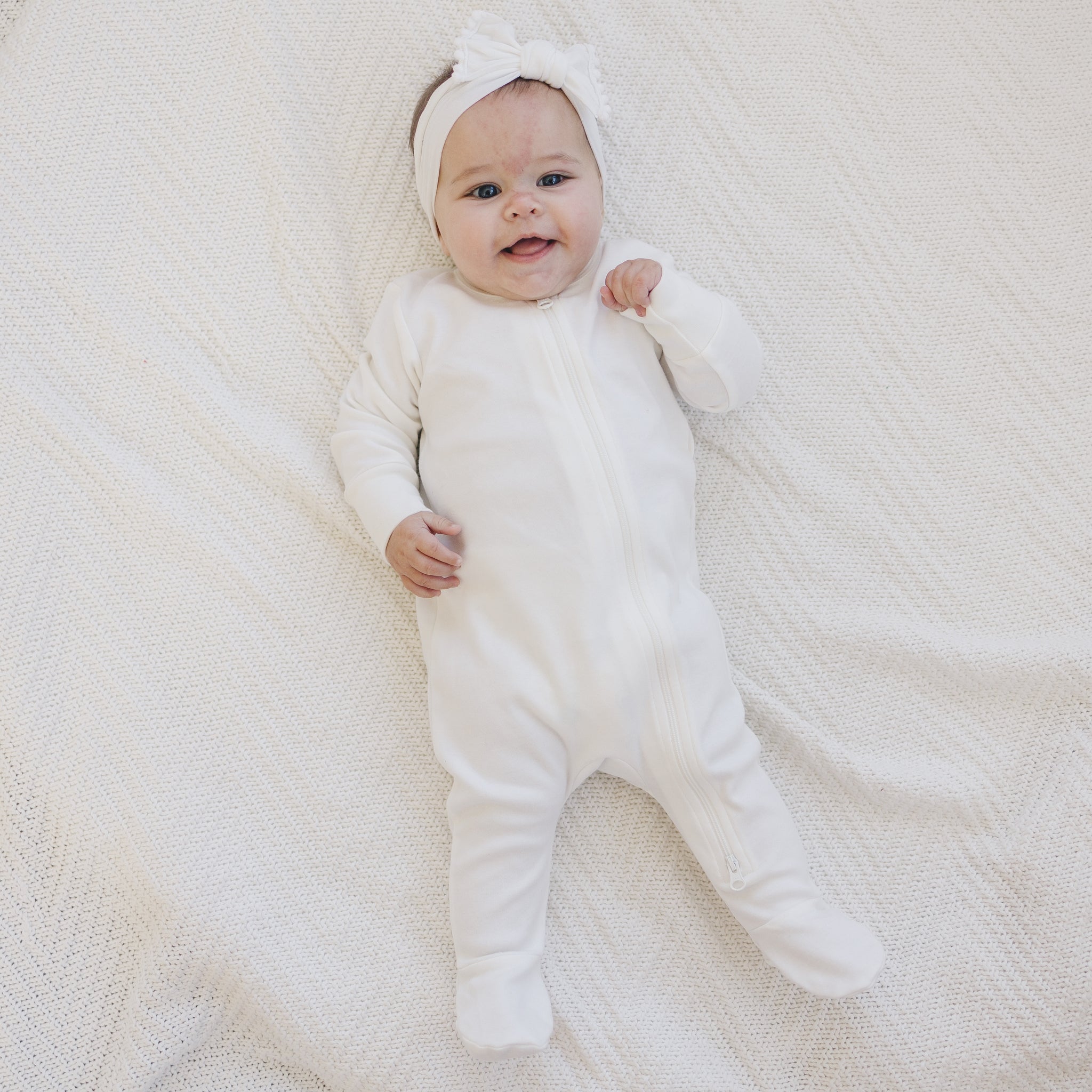 Organic 2-Way Zipper Footie Sleeper – Earth Angel Apparel